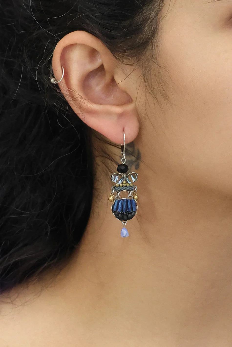 Ayala Bar - Indigo Summits Set - Leila Earrings