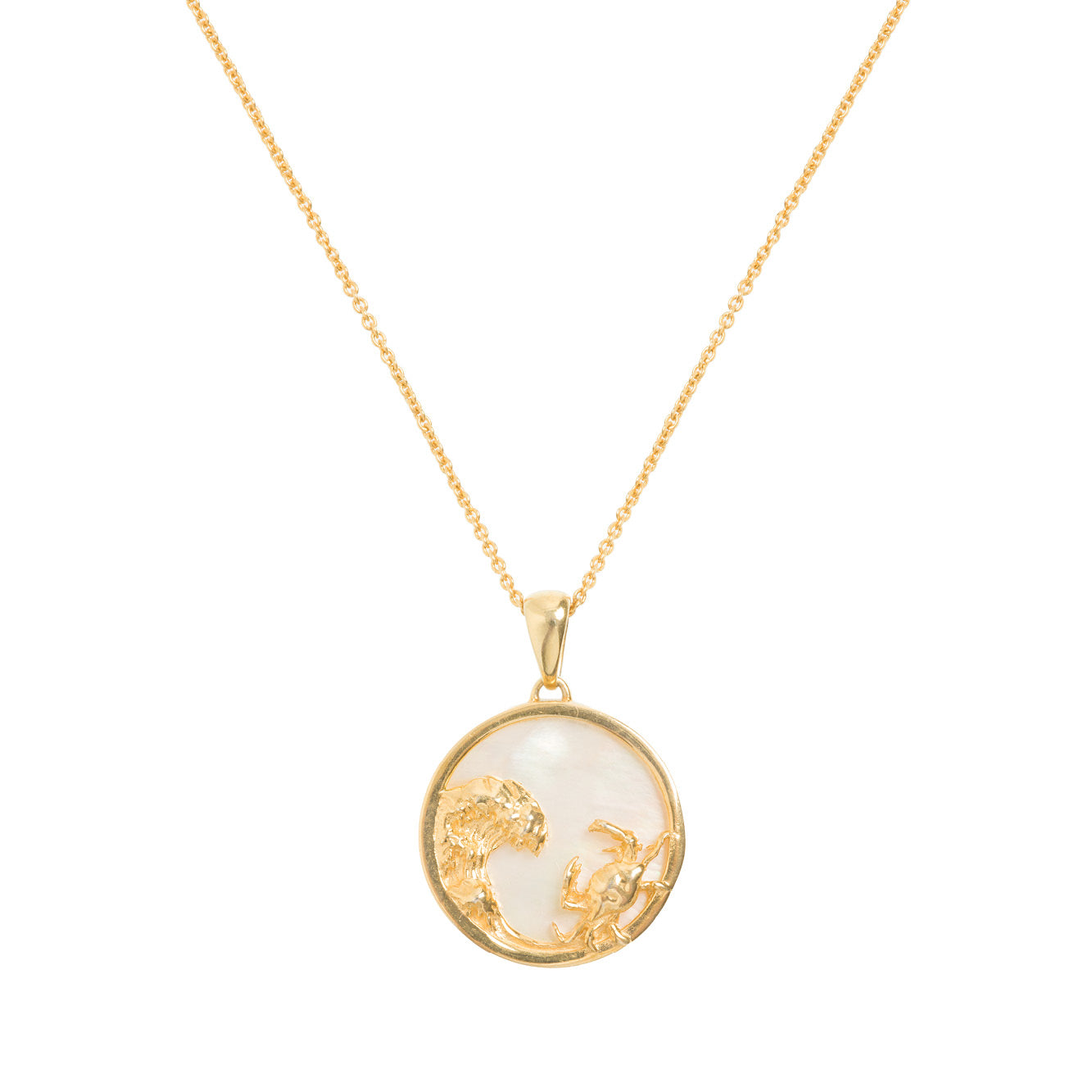 Freya Rose  - Cancer, Gold Zodiac Charm