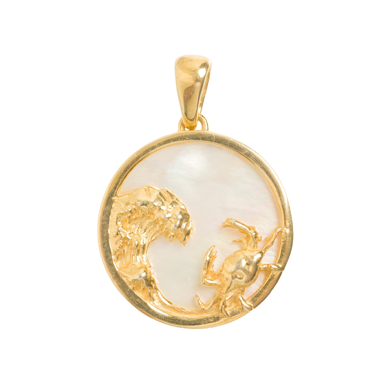 Freya Rose  - Cancer, Gold Zodiac Charm