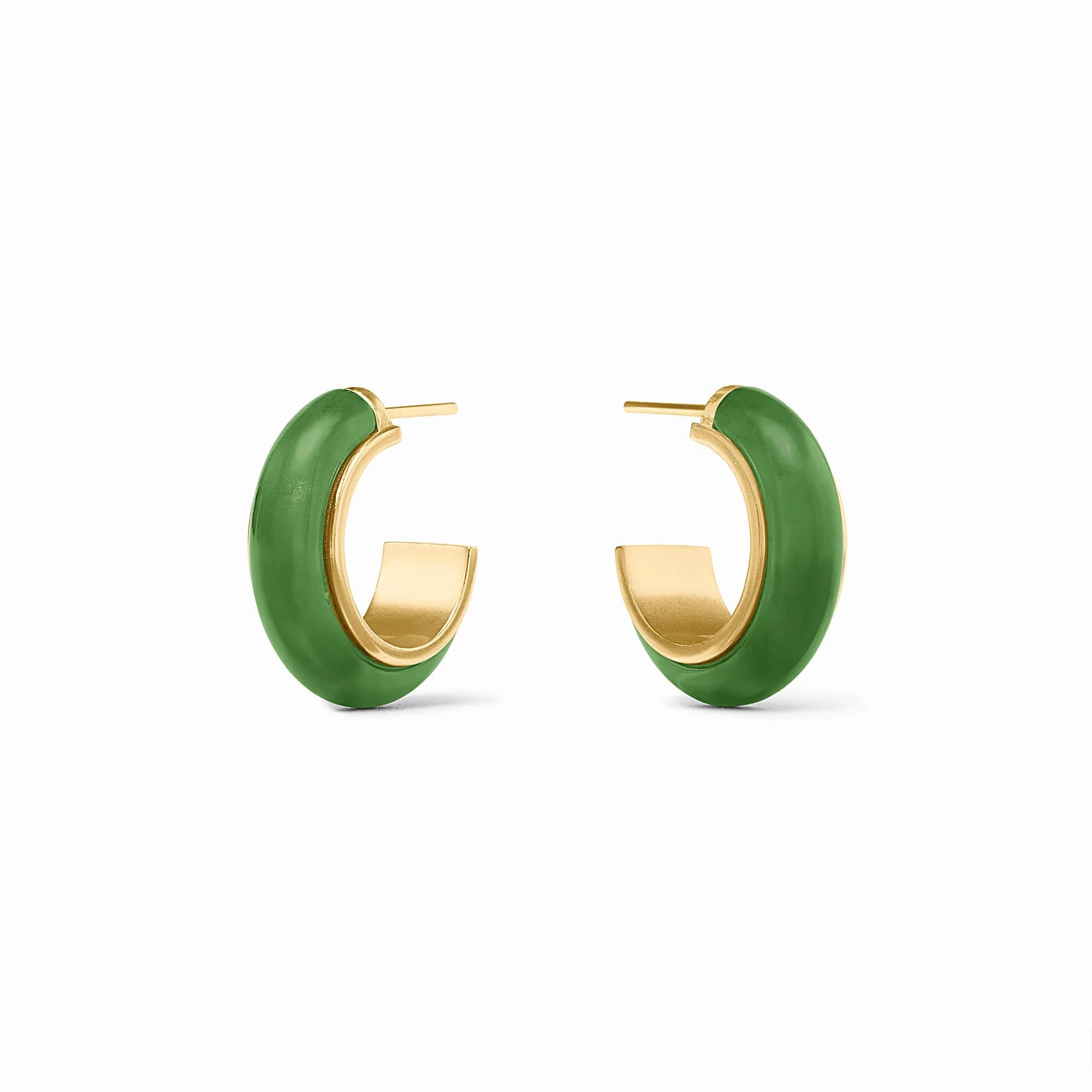 Julie Vos Carnaby Hoop Palmetto Green - Small