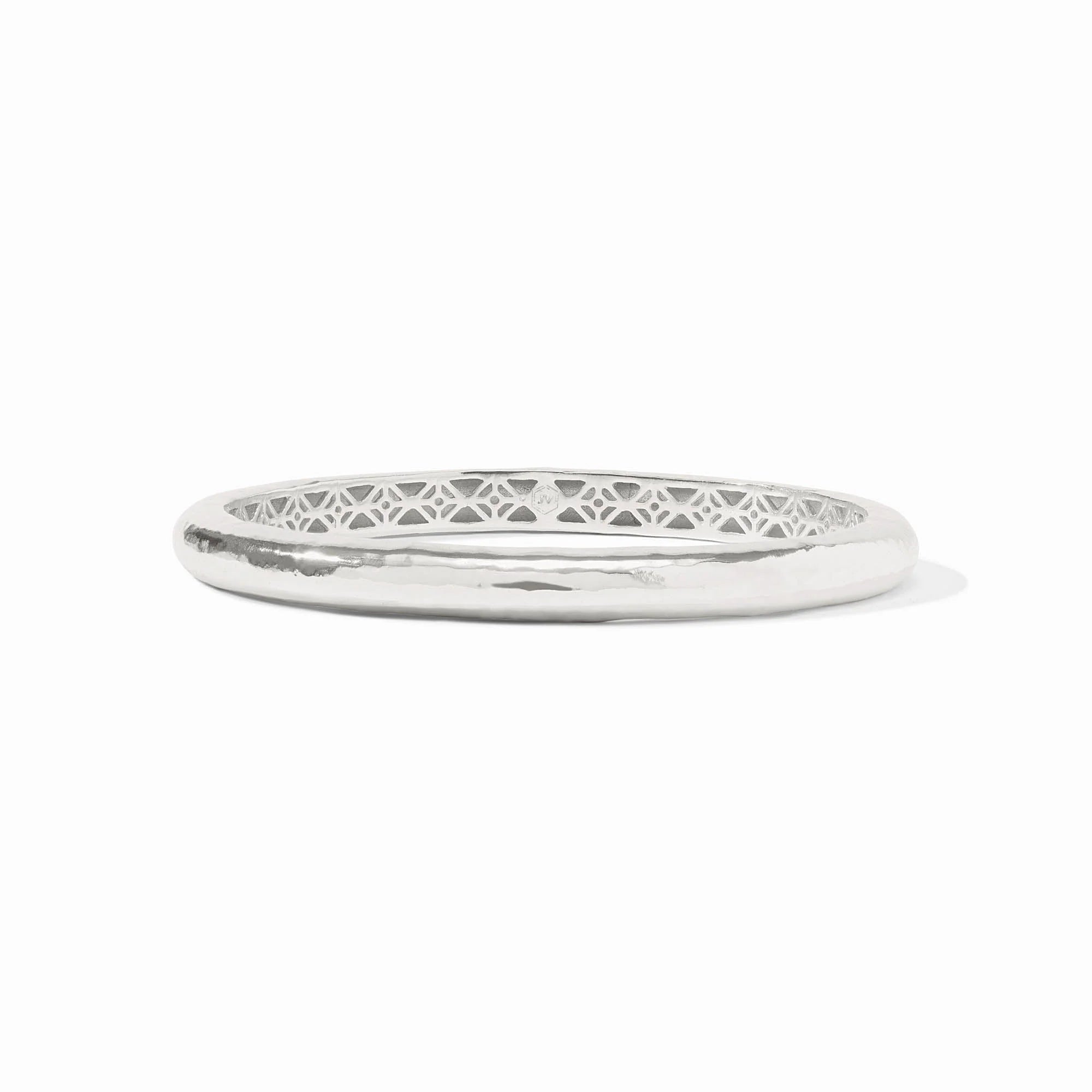 Julie Vos Havana Bangle Silver - Medium
