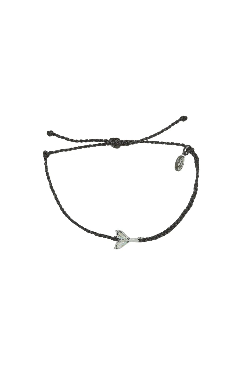 Pura Vida Mermaid Fin Charm Bracelet in Black