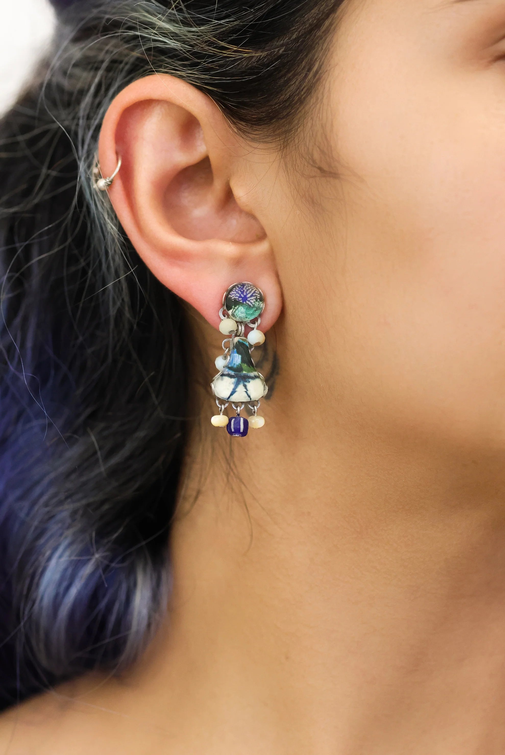 Ayala Bar Fresh Waters Ayala Bar Earrings - Ivory