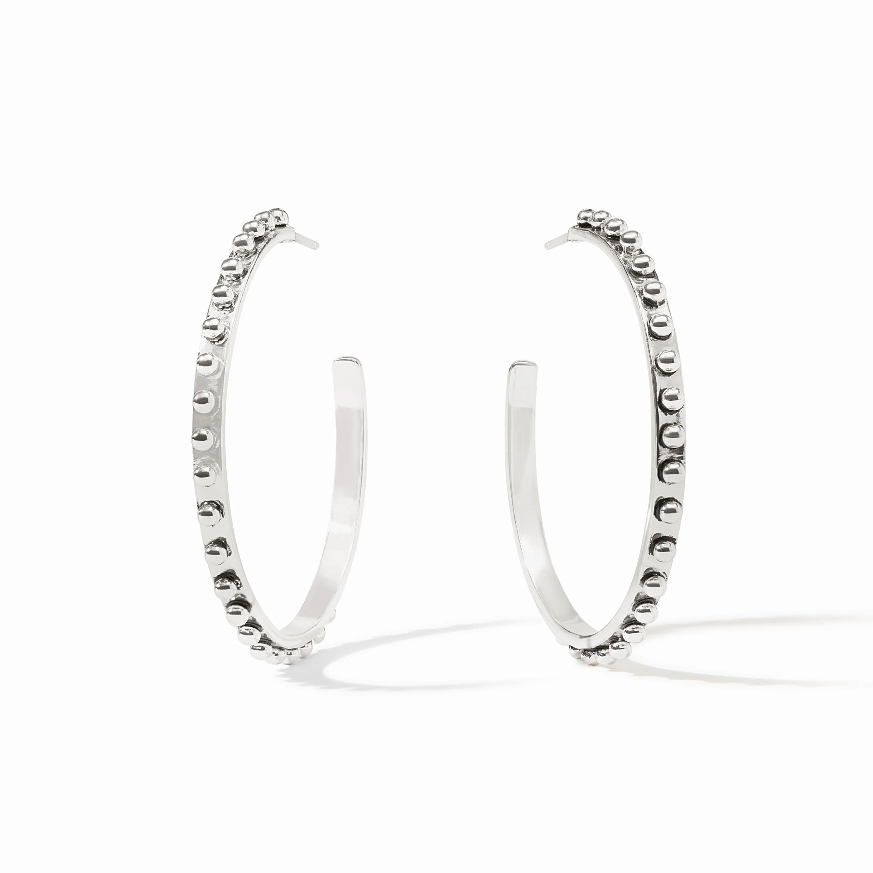 Julie Vos Soho Hoop Silver - Large