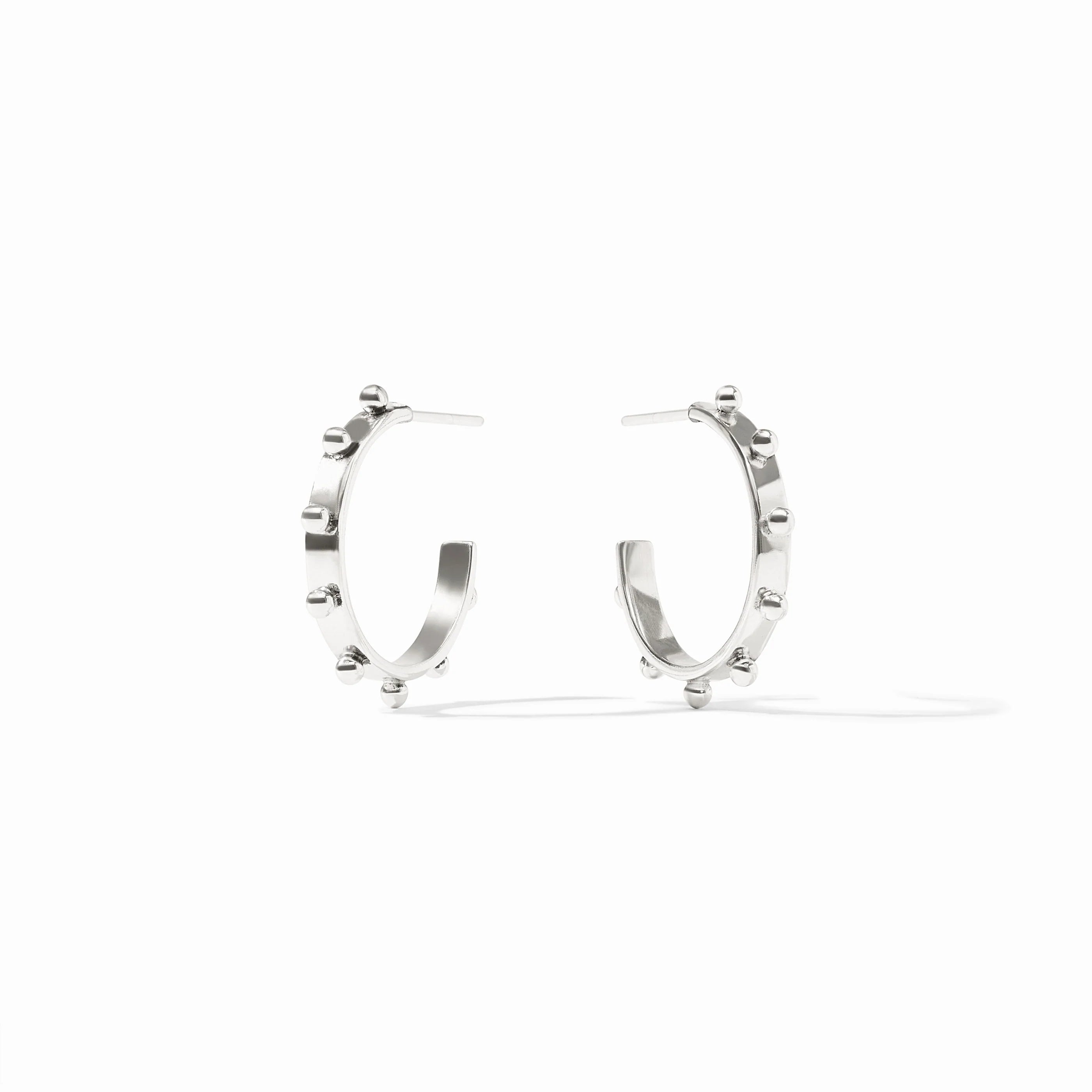 Julie Vos Soho Hoop Silver - Small