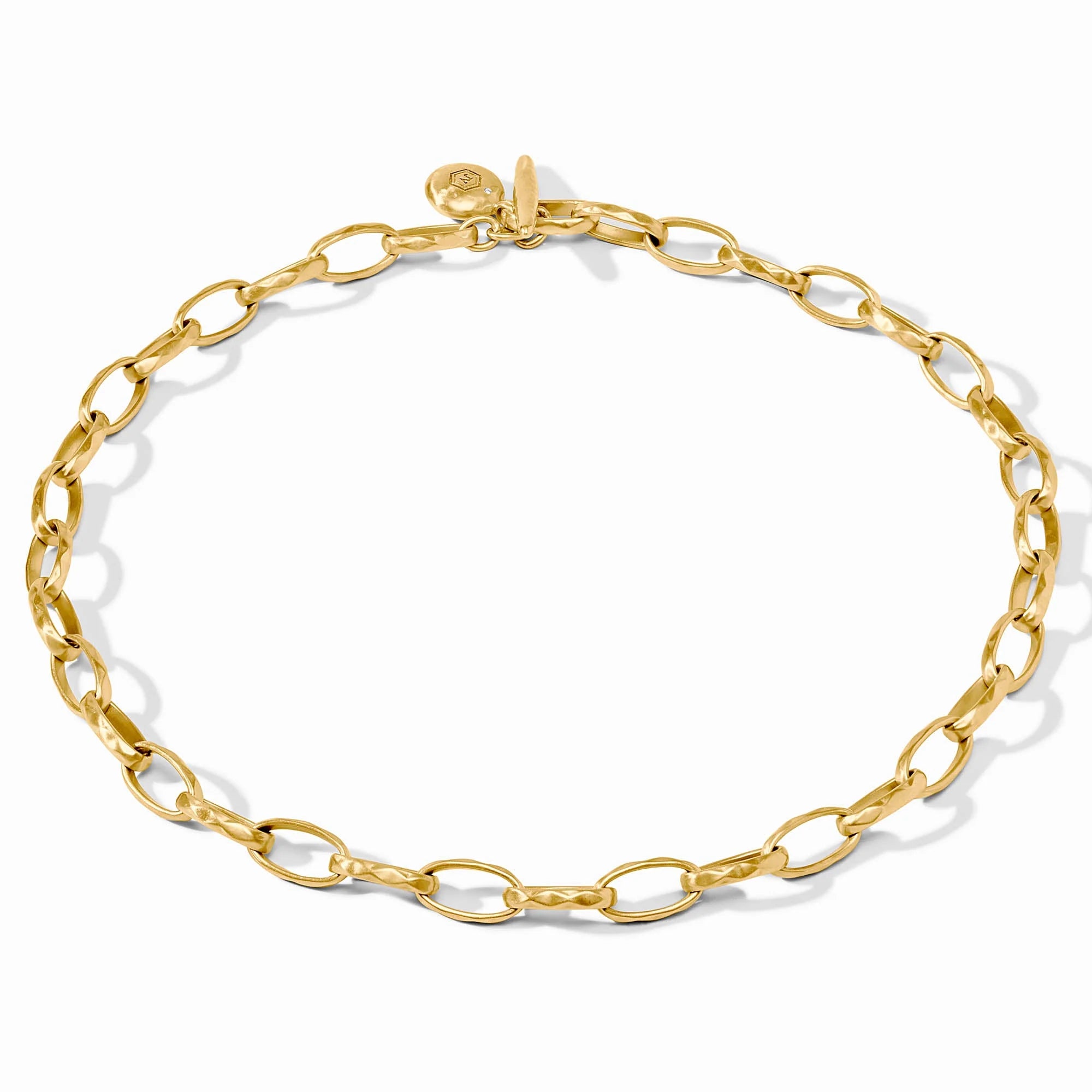Julie Vos Solara Link Necklace - Gold