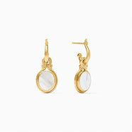Julie Vos Saratoga Pearl Hoop & Charm Earring