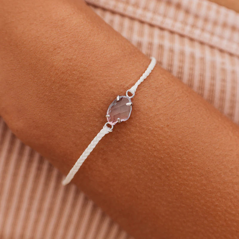 Pura vida rose quartz bracelet shop