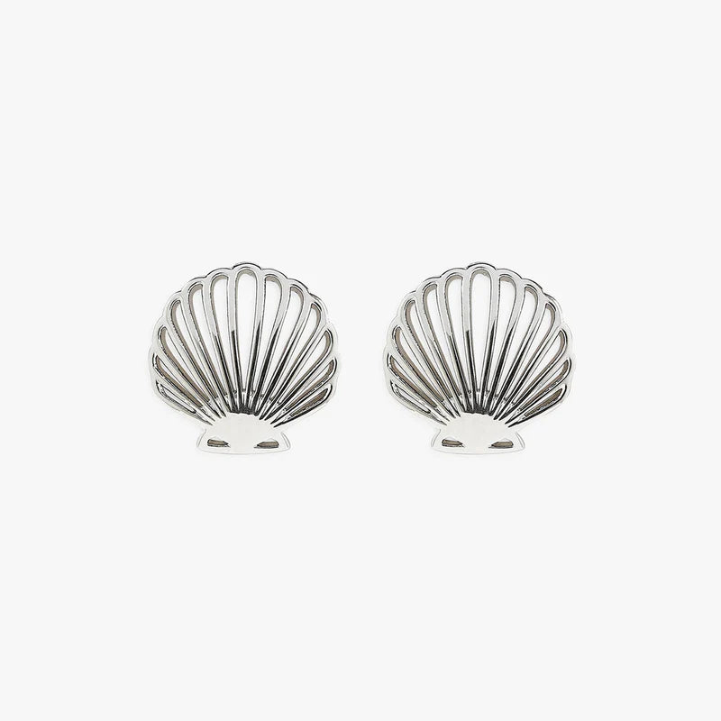Pura Vida Delicate Shell Stud Earrings