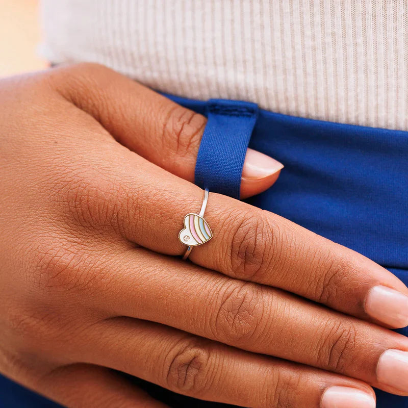 Pura Vida Vintage Heart Ring - Size 7