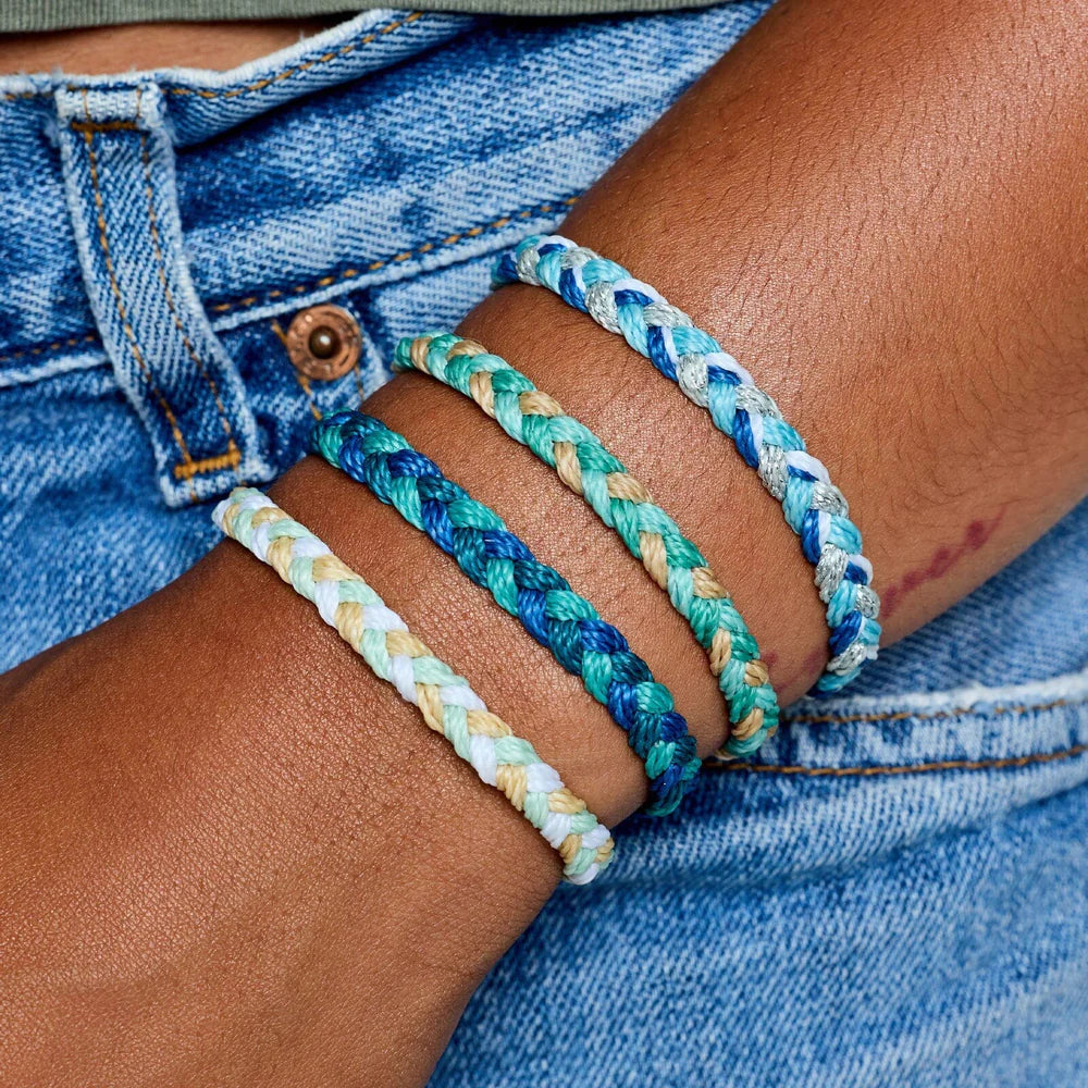 Pure Vida Calm Shores Braided Bracelet