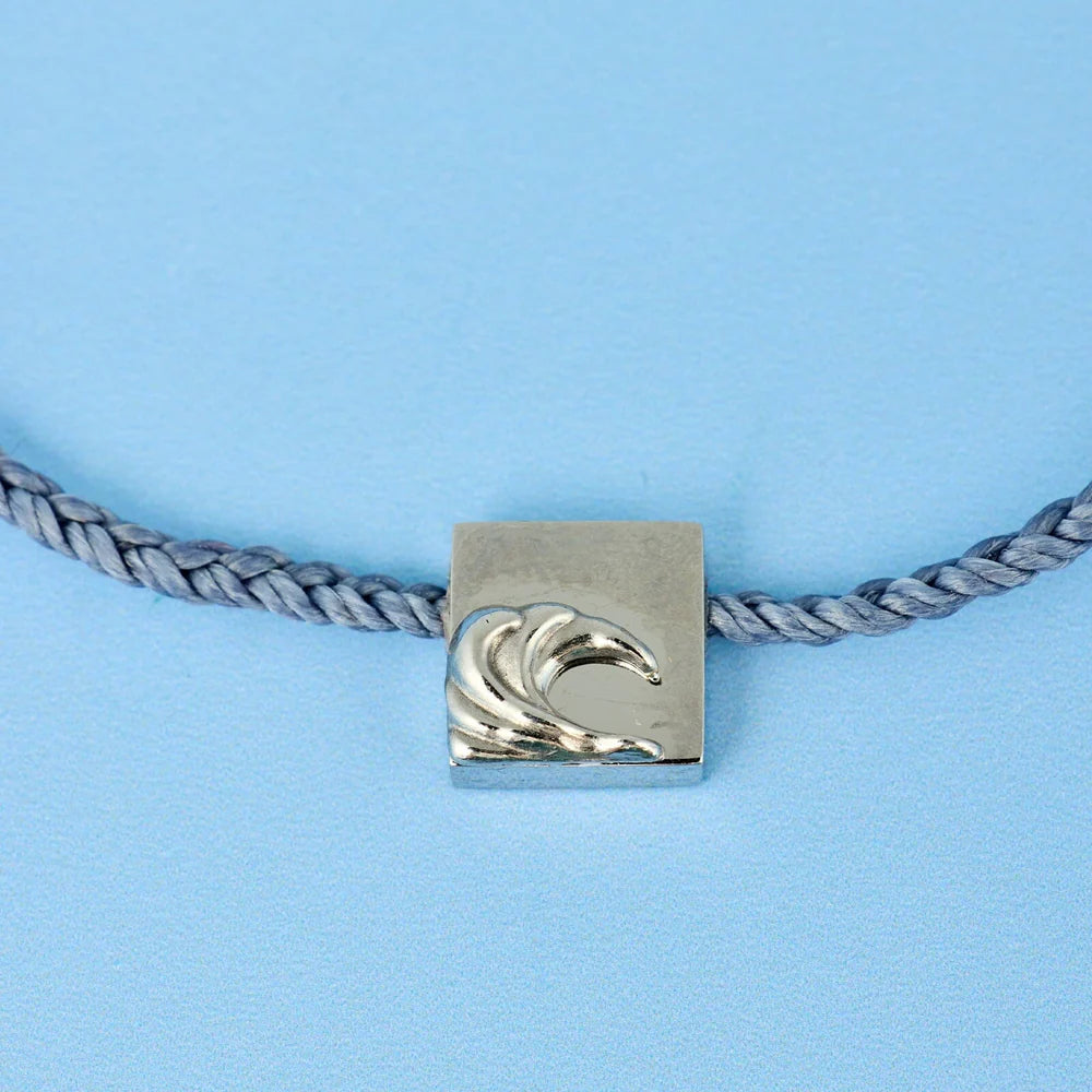 Pure Vida Surfrider Wave Charm Bracelet