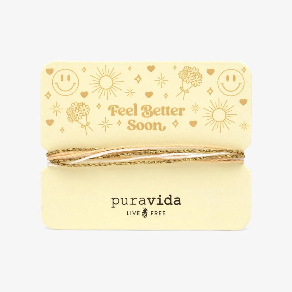 Pura Vida Feel Better Soon Bracelet