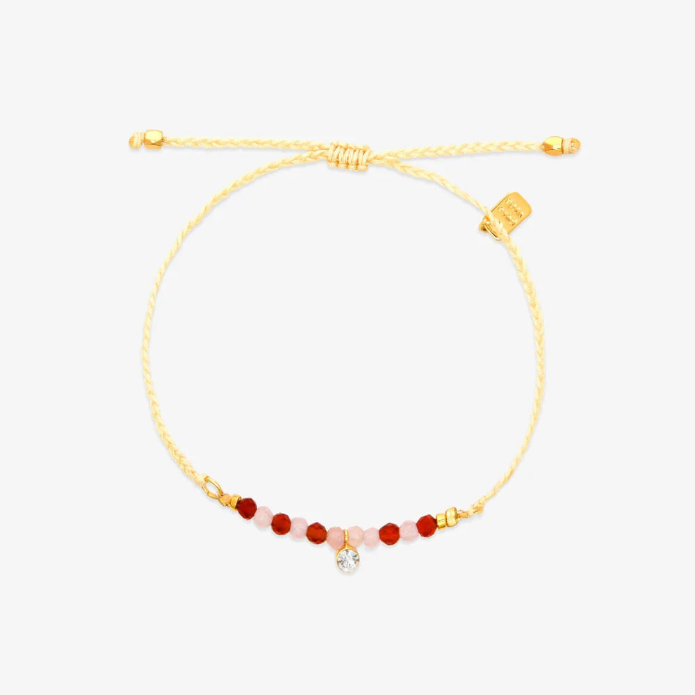 Pure Vida Lover Charm Dainty Bracelet