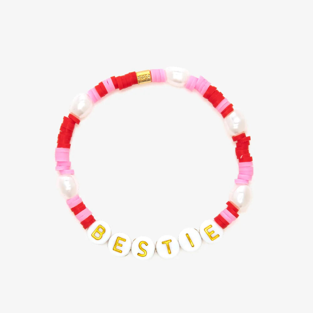 Pure Vida Love, Bestie Bead Stretch Bracelet