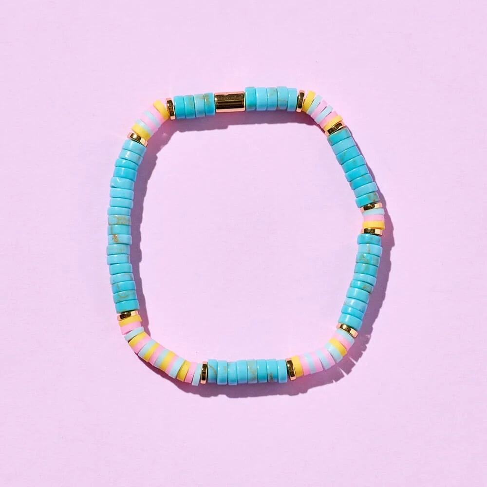 Pura Vida - Desert Turquoise Stretch Bracelet