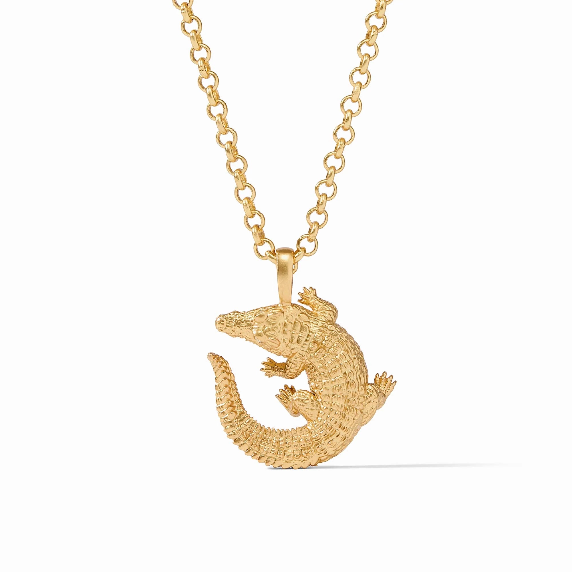 Julie Vos Alligator Pendant