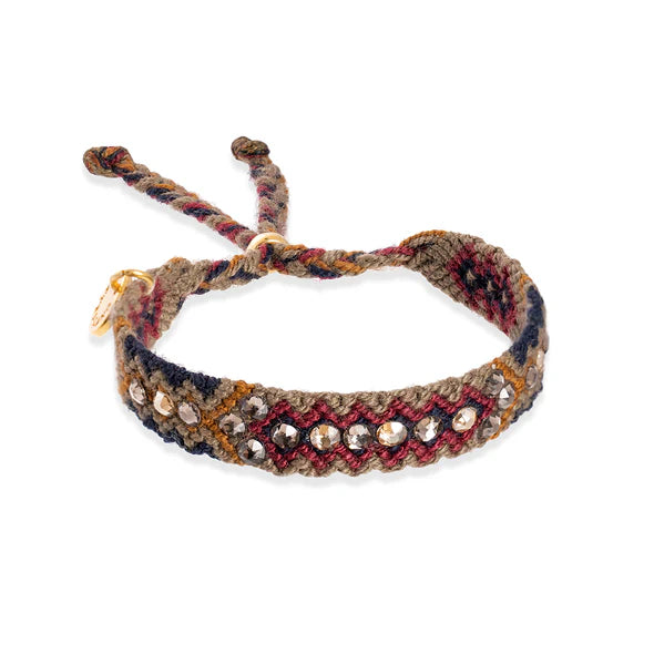 Castellano Be the Change - Friendship Bracelet - Orquidea