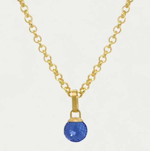 Dean Davidson Manhattan Gemstone Pendant Necklace - Midnight Blue