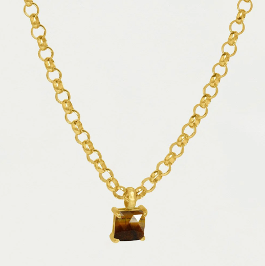 Dean Davidson Nomad Statement Gemstone Pendant - Tiger's Eye