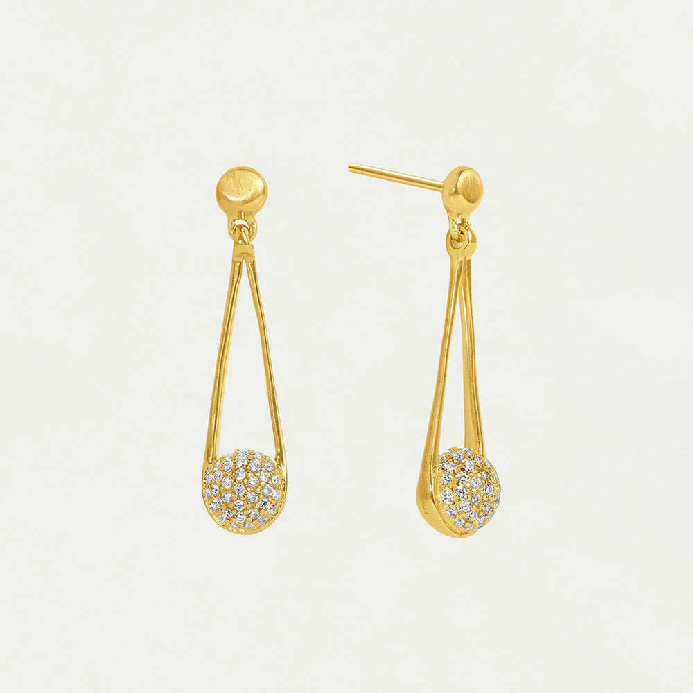 Dean Davidson Signature Pave Mini Ipanema Earrings