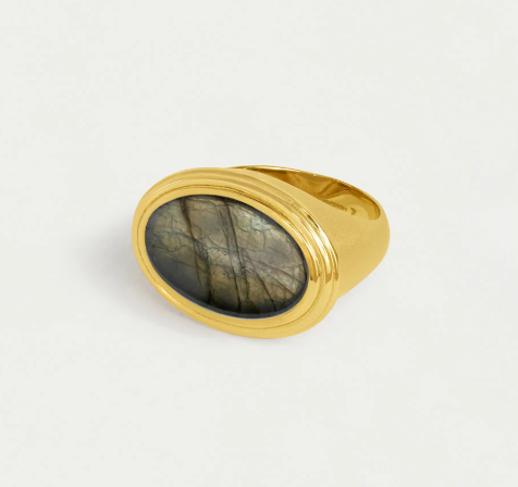 Dean Davidson Forme Gemstone Statement Ring - Labradorite