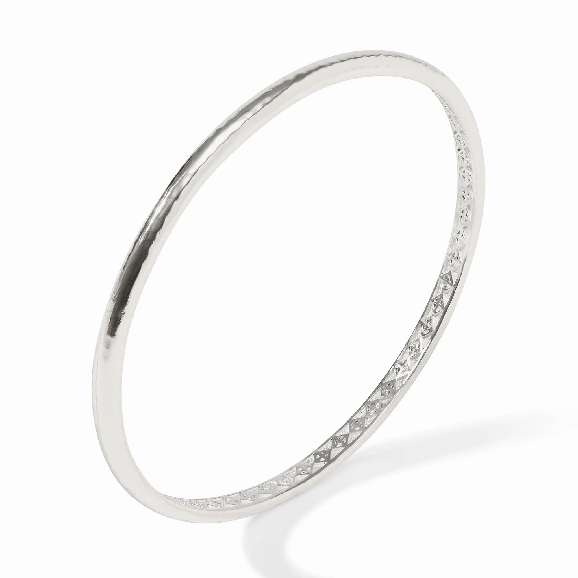 Julie Vos Havana Demi Bangle Silver - Medium