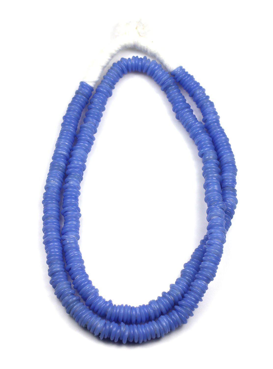 Cristina V. Trade Beads - Matte Blue Cerullean