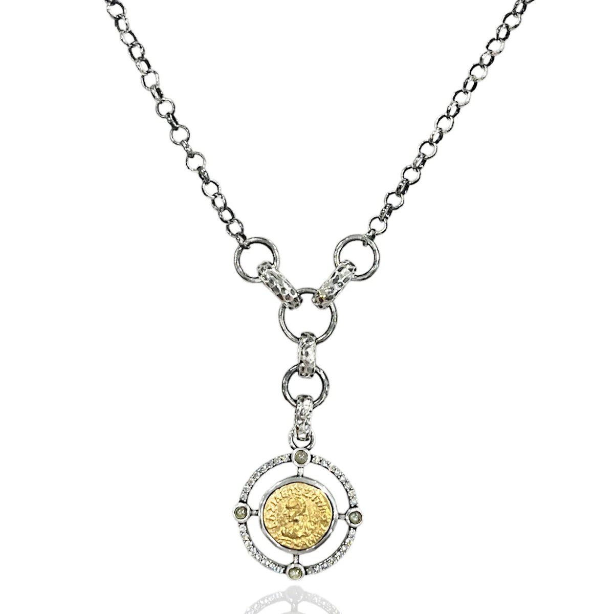 【TATIANA】 Multi Ornament Necklace(Silver925, 2 color) MUSINSA | TATIANA (Silver 925) Multi-Ornament Necklace NZ2160