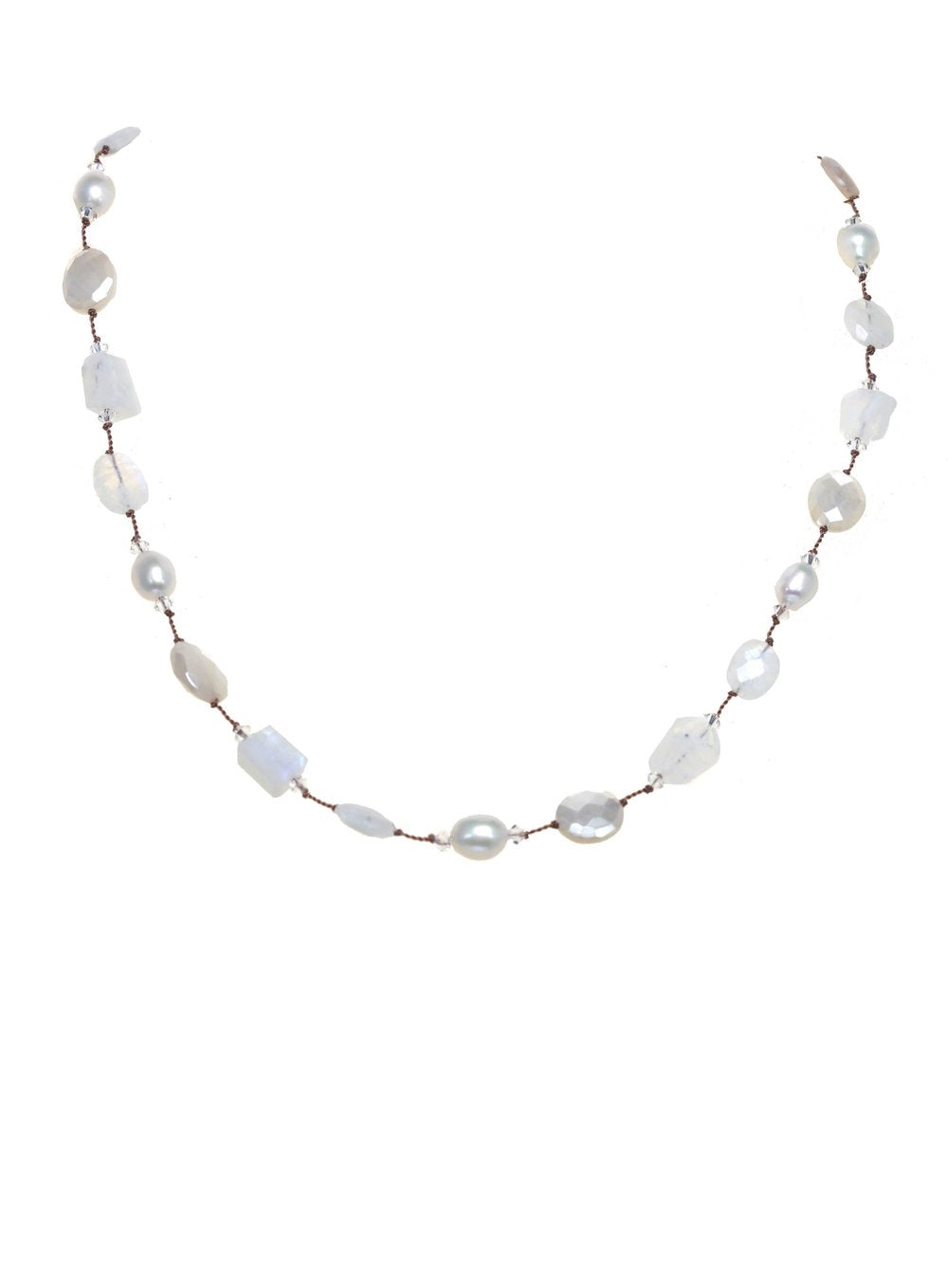 Margo Morrison Moonstone Combo Necklace