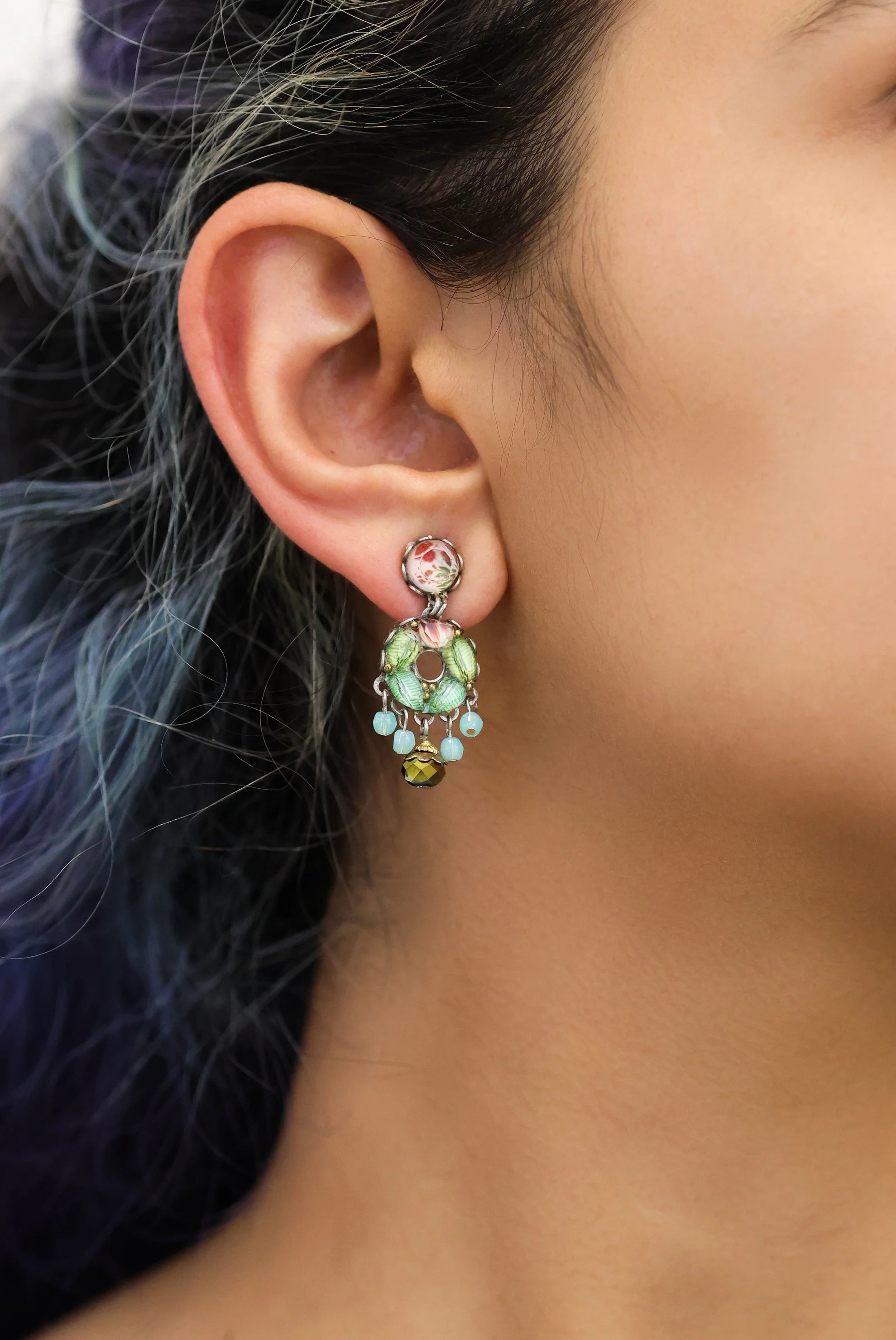 Ayala Bar Flower Garden Ayala Bar Earrings - Fern