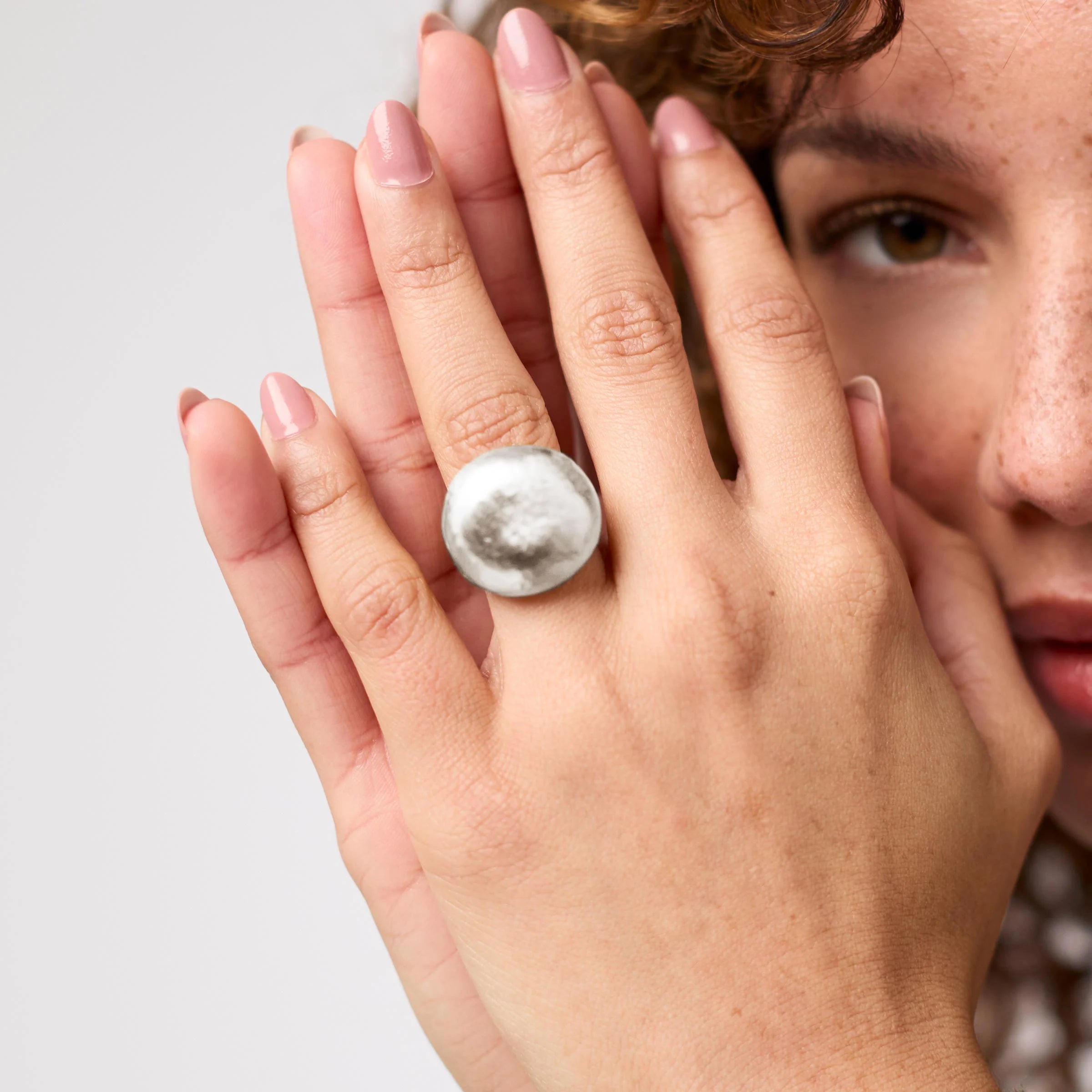 Julie Vos Solara Ring Size 7 - Silver