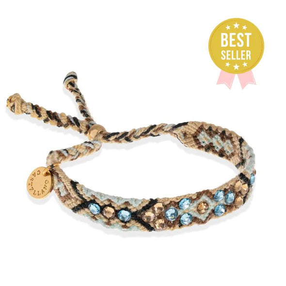 Castellano Be the Change - Friendship Bracelet - Beige