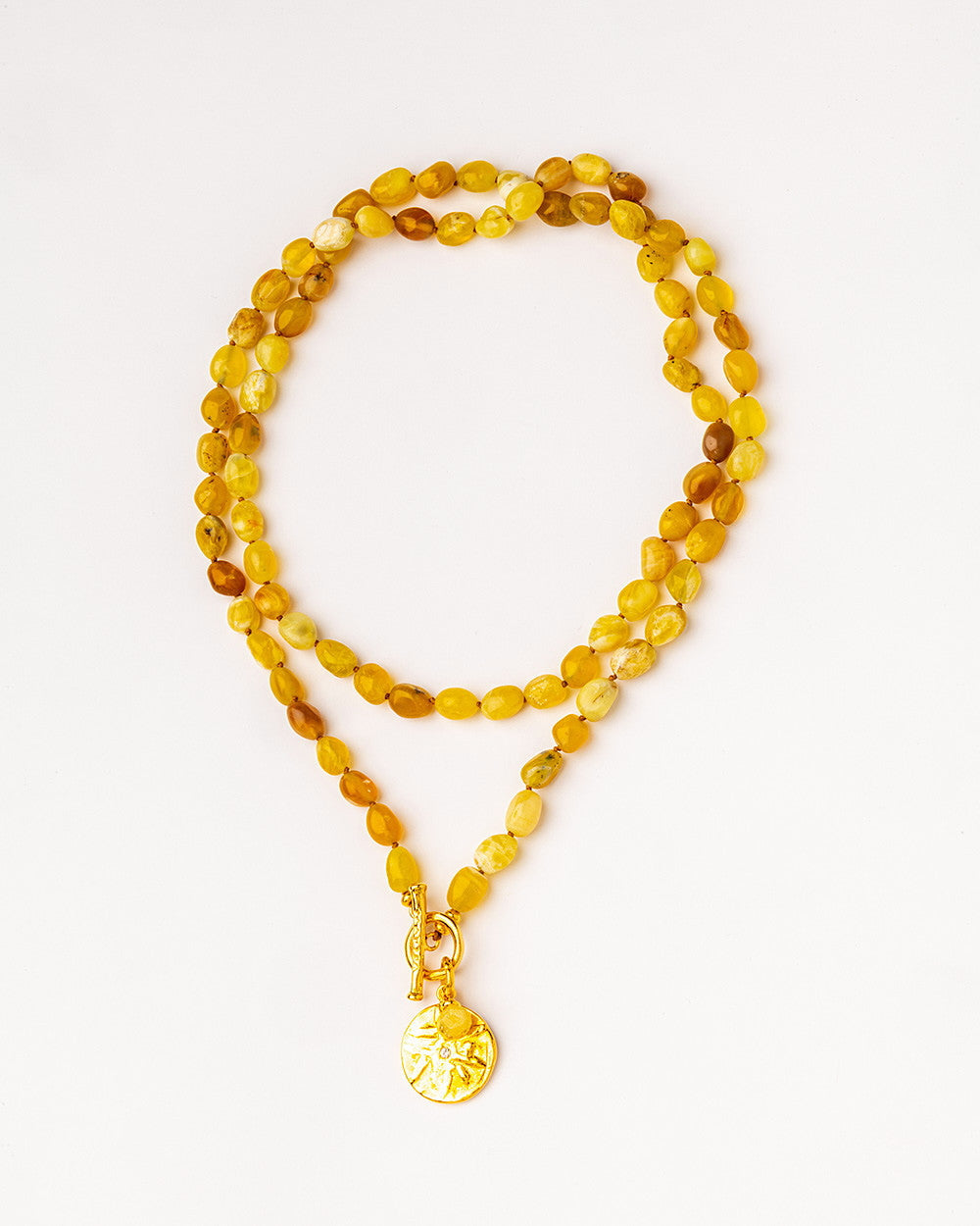 Velatti Yellow Opal Necklace