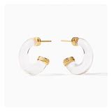 Julie Vos Madison Statement Hoop Clear - Small