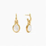 Julie Vos Saratoga Pearl Hoop & Charm Earring