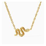 Julie Vos Snake Delicate Necklace