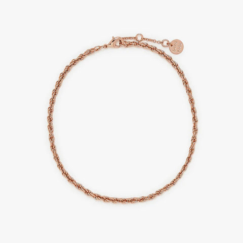 Pura Vida Twisted Rope Chain Anklet