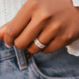 Pura Vida Dreamy Daisy Rose Gold Ring - Size 5