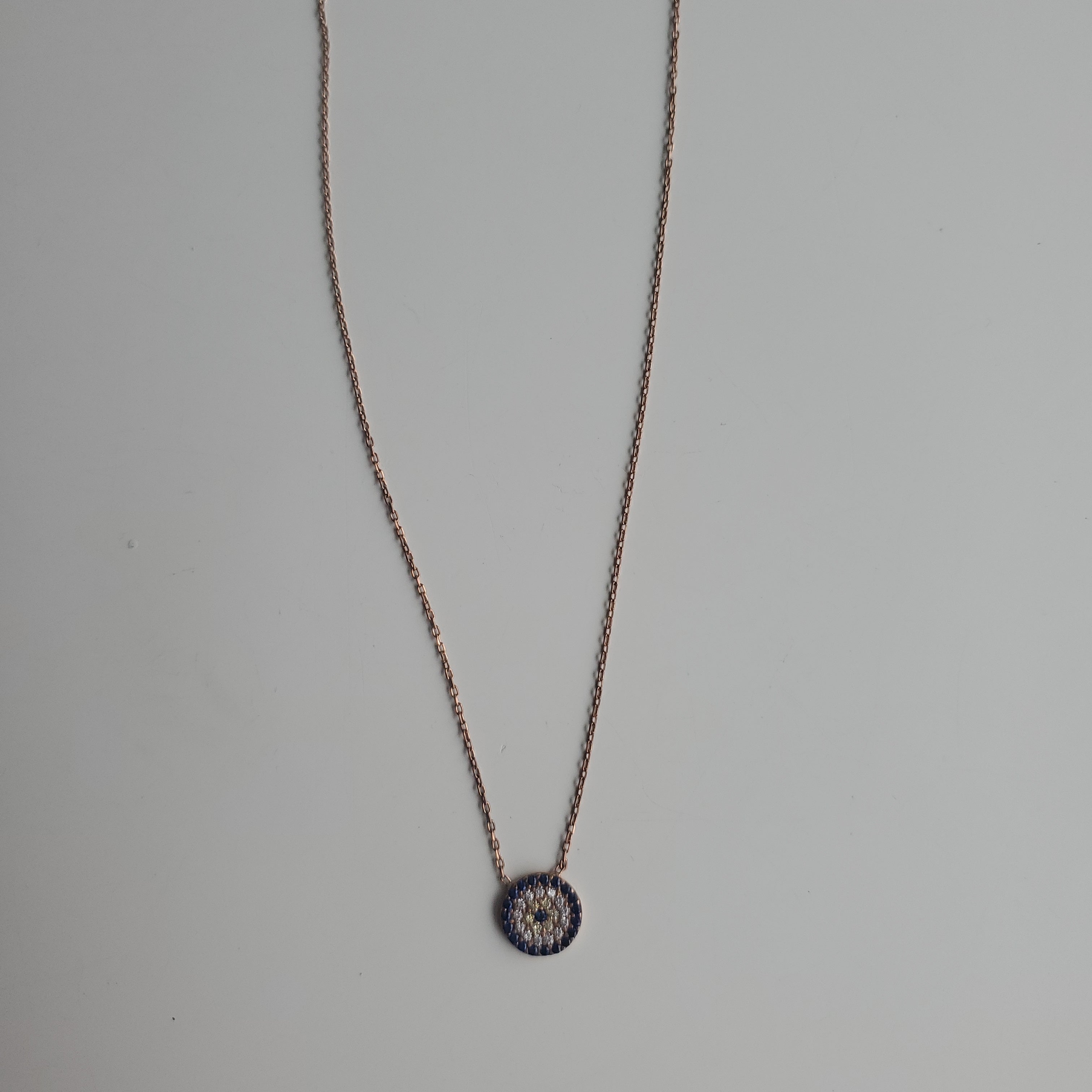 Rose Gold Circle Pendent