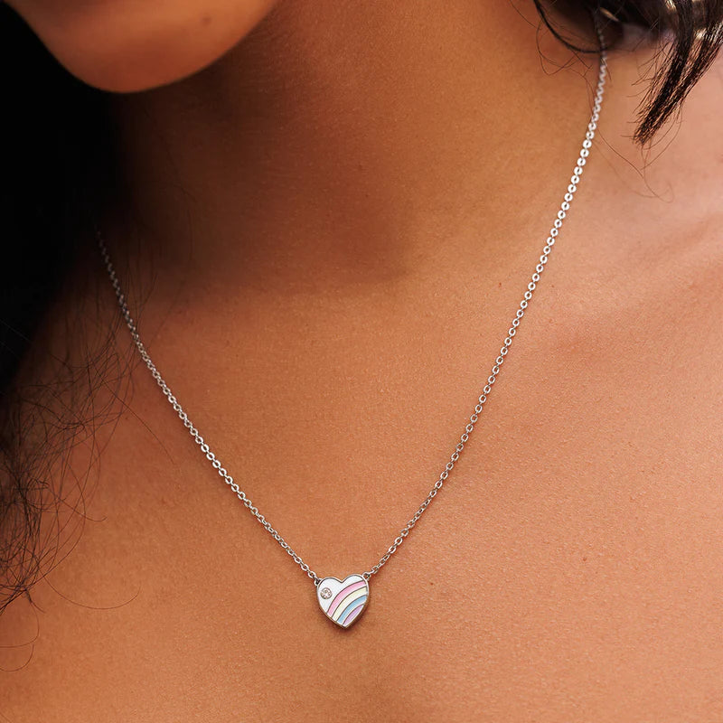 Pura Vida Pastel Vintage Heart Necklace
