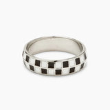 Pura Vida Checkerboard Ring - Size 9