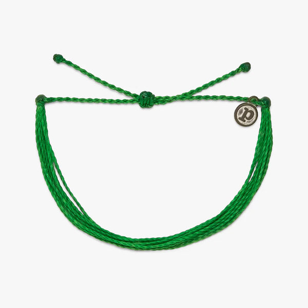 Pura Vida Original Bracelet in Dark Green